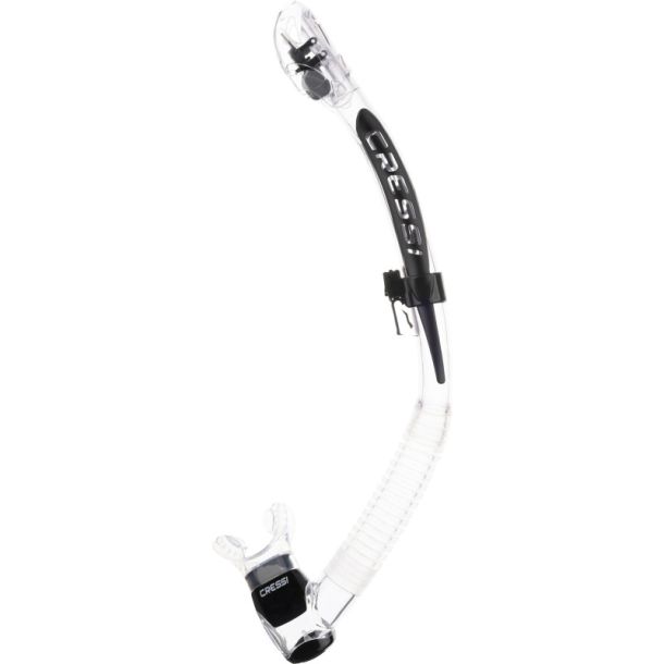 Cressi Itaca Ultra Dry snorkel klar/svart