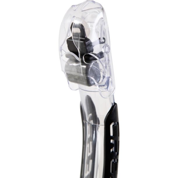 Cressi Itaca Ultra Dry snorkel klar/svart