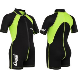 Cressi Kids Shorty sort / lime 1.5 mm