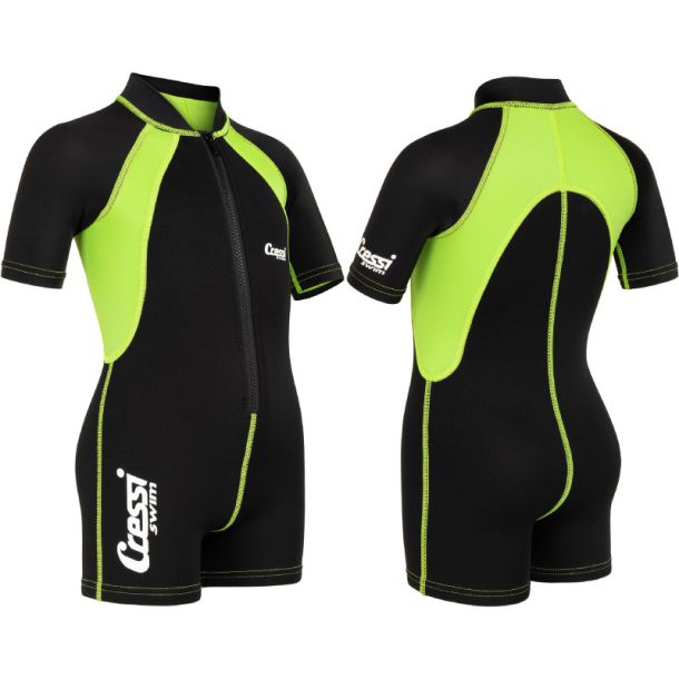 Cressi Kids Shorty sort / lime 1.5 mm