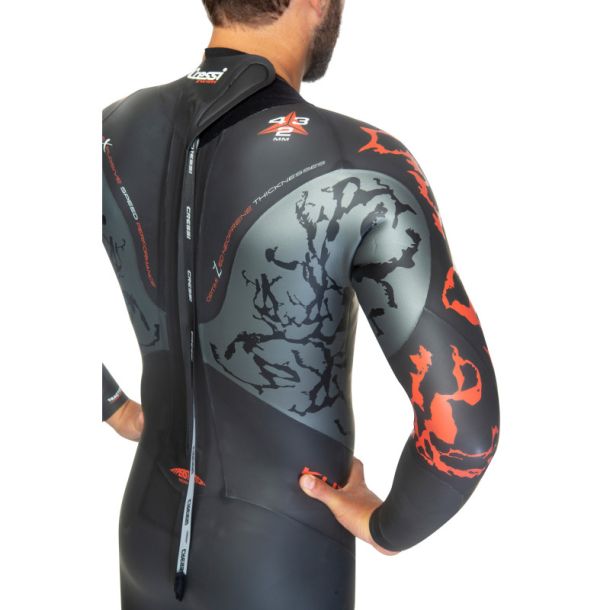 Kuwae Multi Thk Swimsuit Man 2/3/4 mm