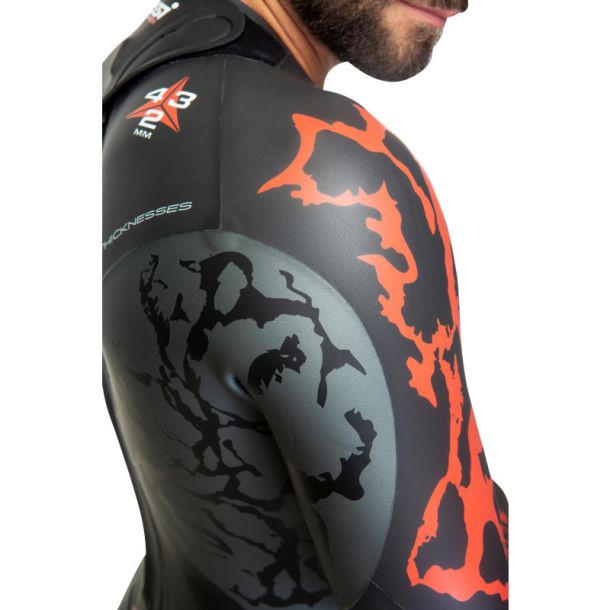Kuwae Multi Thk Swimsuit Man 2/3/4 mm