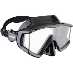 Cressi Liberty Triside dykkermaske sort / grafit