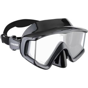 Cressi Liberty Triside maske sort / grafit