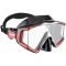 Cressi Liberty Triside maske sort / r�d / s�lv