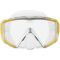 Cressi Liberty Triside maske klar / gul / s�lv