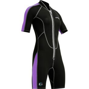 Cressi Lido Shorty dame 2 mm lilla
