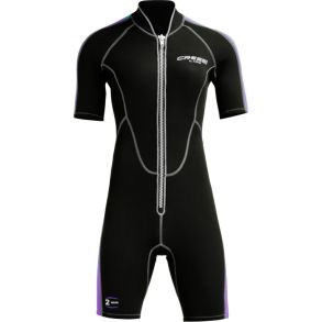 Cressi Lido Shorty dame 2 mm lilla