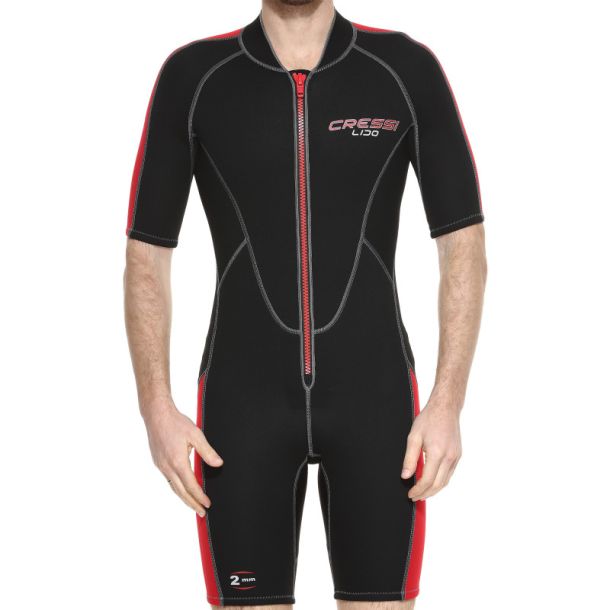 Cressi Lido Shorty herre 2 mm r�d