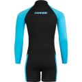 Little Shark Shorty Junior 2 mm Blue Long-Sleeved