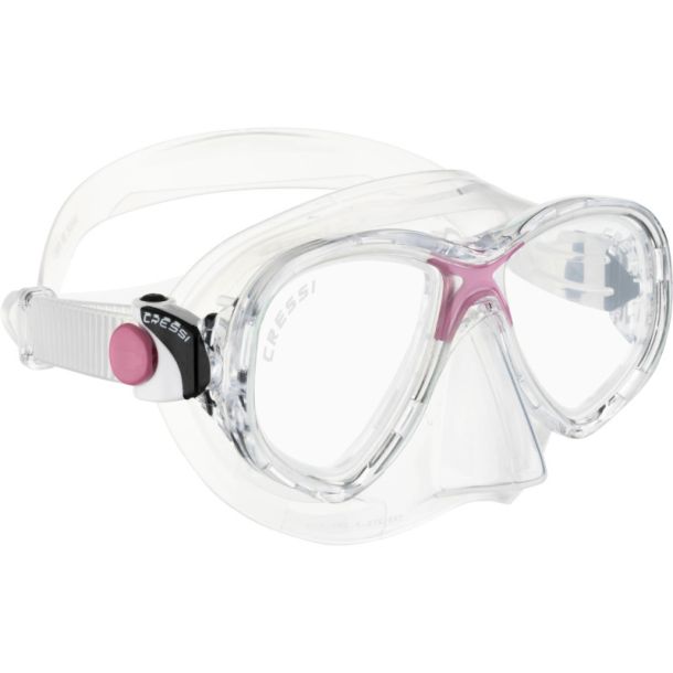 Cressi Marea Junior maske klar / pink
