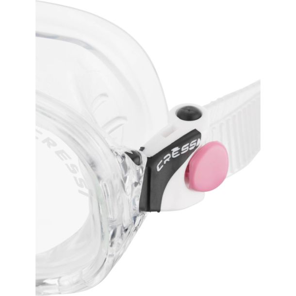 Cressi Marea Junior maske klar / pink