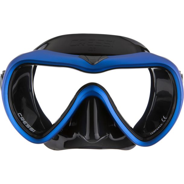 Cressi A1 maske sort / bl�