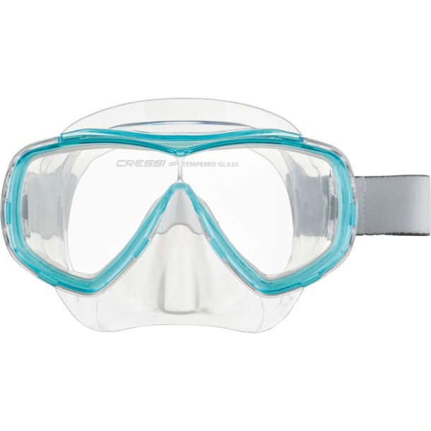 Cressi Estrella Tx junior maske klar / akvamarin