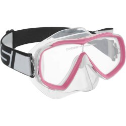 Cressi Estrella Tx junior dykkermaske klar / pink