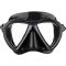 Cressi Lince maske sort / sort