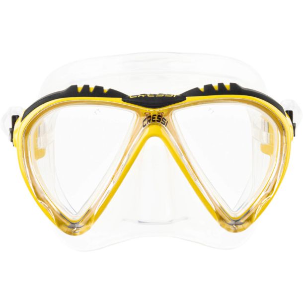 Cressi Lince maske klar / gul