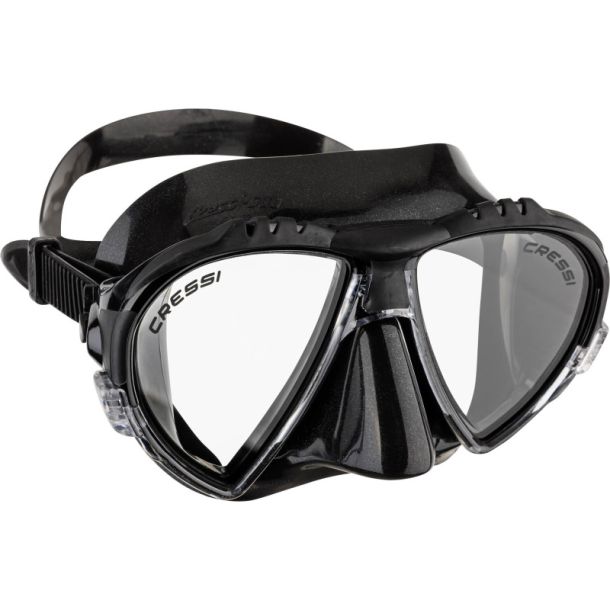 Cressi Matrix maske sort / sort
