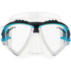 Cressi Matrix dykkermaske klar / aquamarine