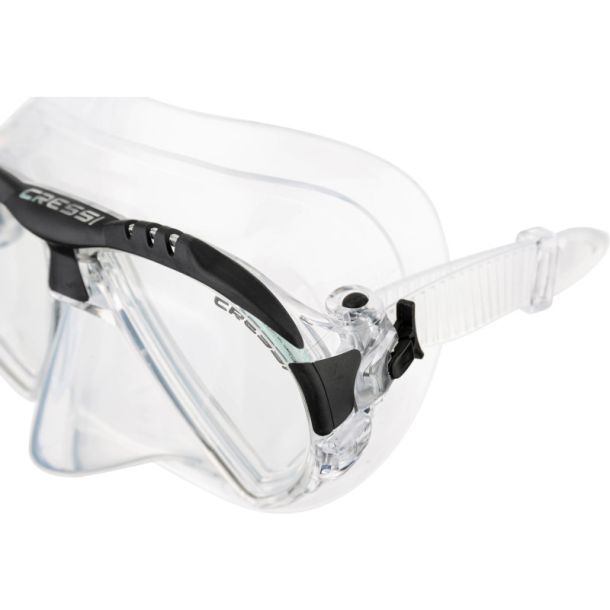 Cressi Matrix maske klar / sort