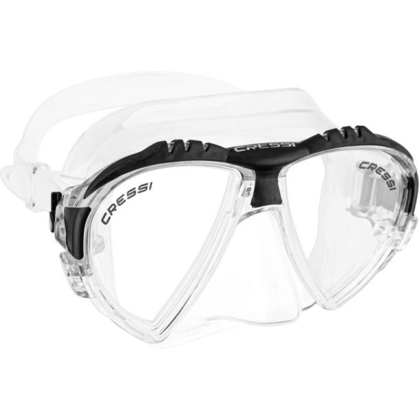 Cressi Matrix maske klar / sort