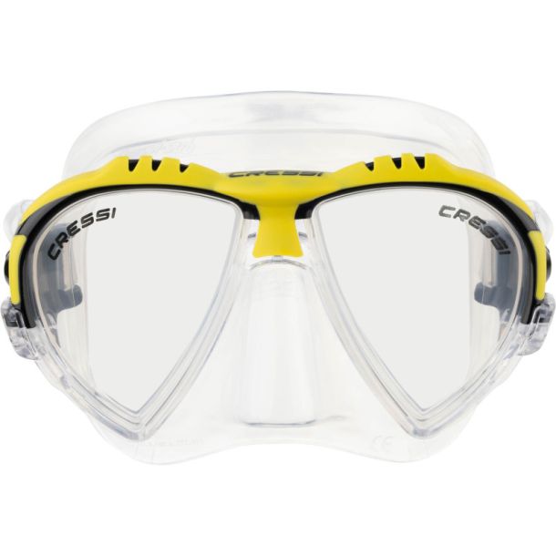 Cressi Matrix maske klar / gul