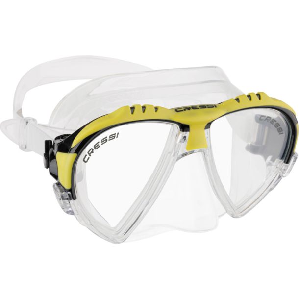Cressi Matrix maske klar / gul