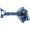 Cressi Nano maske bl� metal / sort