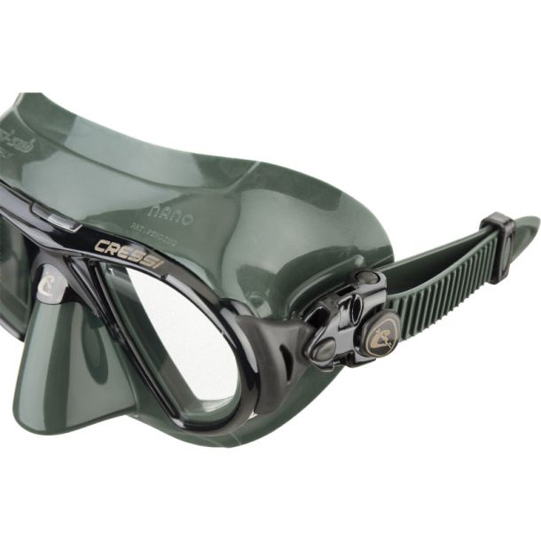 Cressi Nano maske gr�n / gr�n