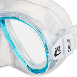 Cressi Perla Junior dykkermaske klar / aquamarine