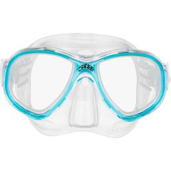 Cressi Perla Junior dykkermaske klar / aquamarine