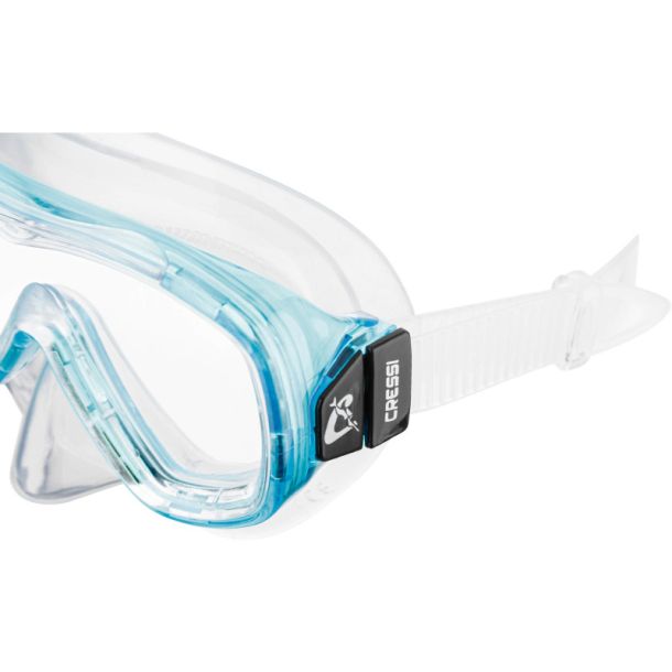 Cressi Piumetta Kid maske klar / aquamarine