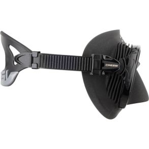 Cressi Quantum maske sort / s�lv spejlglas