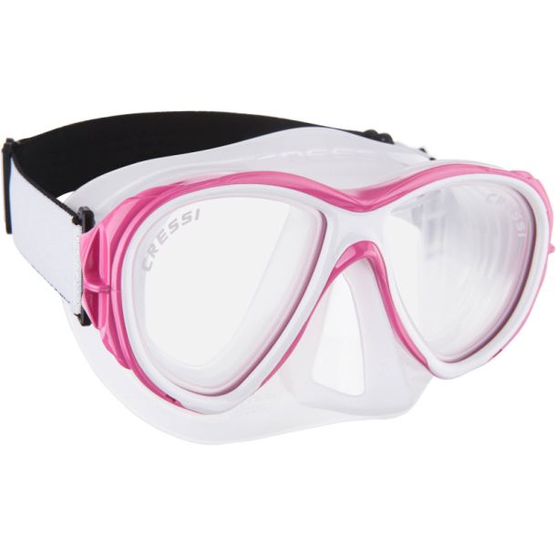 Cressi Samoa maske klar / pink
