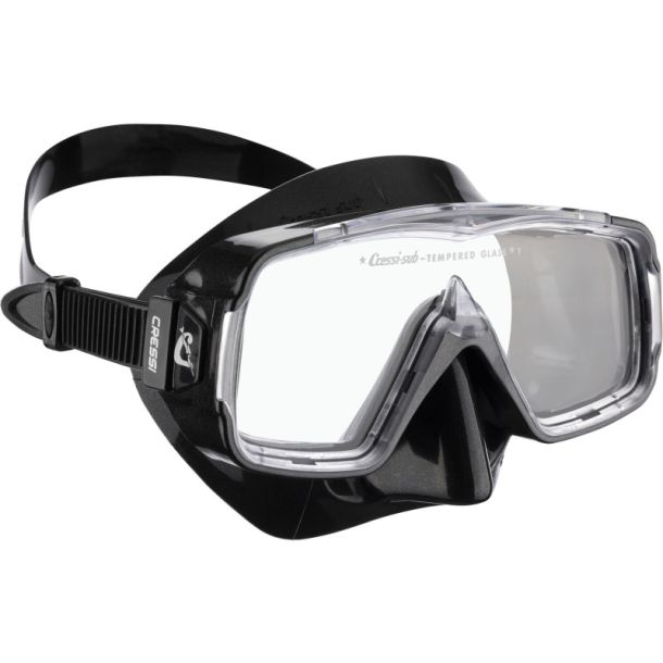 Cressi Sirena maske sort / sort