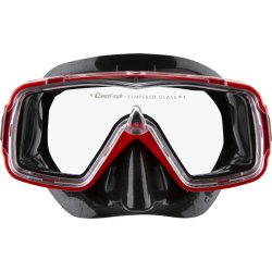 Cressi Sirena dykkermaske sort / r�d