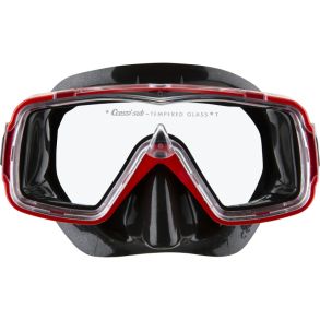 Cressi Sirena maske sort / r�d