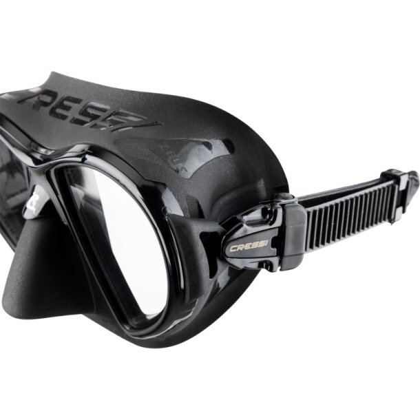 Cressi Zeus maske sort