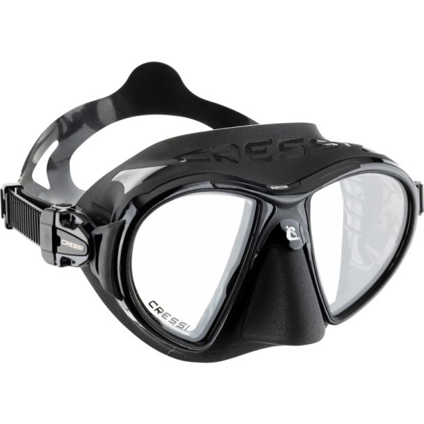 Cressi Zeus maske sort