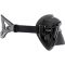 Cressi Zeus maske sort / sort / bl� / orange glas