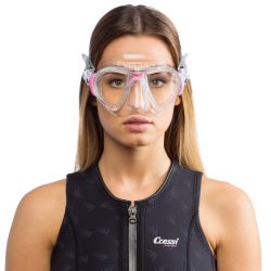 Cressi Nano dykkermaske crystal / pink