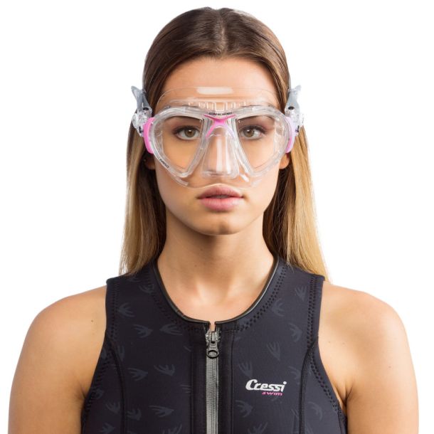 Cressi Nano maske crystal / pink