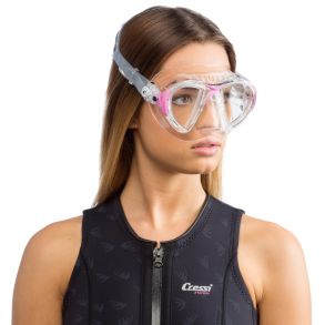 Cressi Nano maske crystal / pink