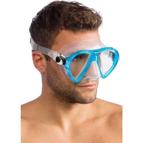Cressi Ocean maske klar / aquamarine