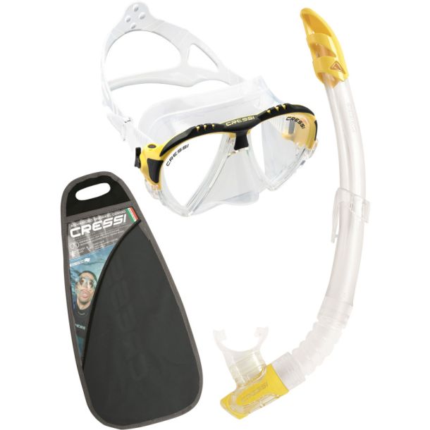 Cressi Matrix + Gamma snorkels�t