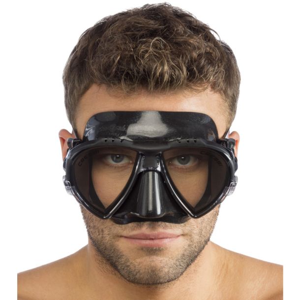 Cressi Matrix maske sort / sort