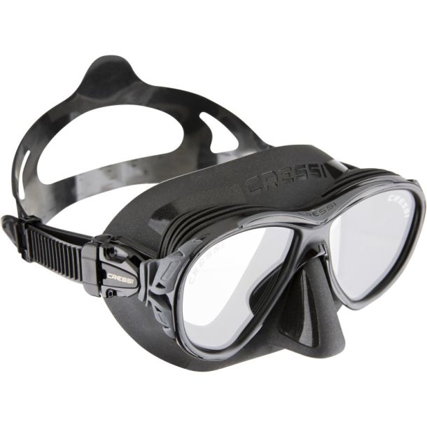 Cressi Naxos maske sort / sort
