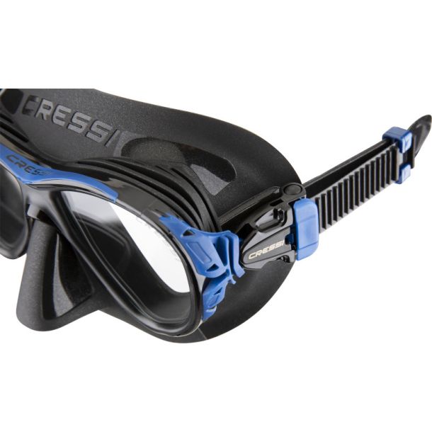 Cressi Naxos maske sort / bl�
