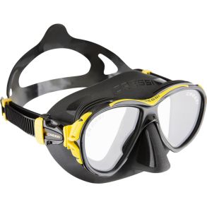 Cressi Naxos maske sort / gul