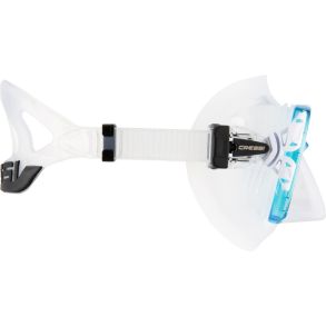 Cressi Naxos maske klar / aquamarine